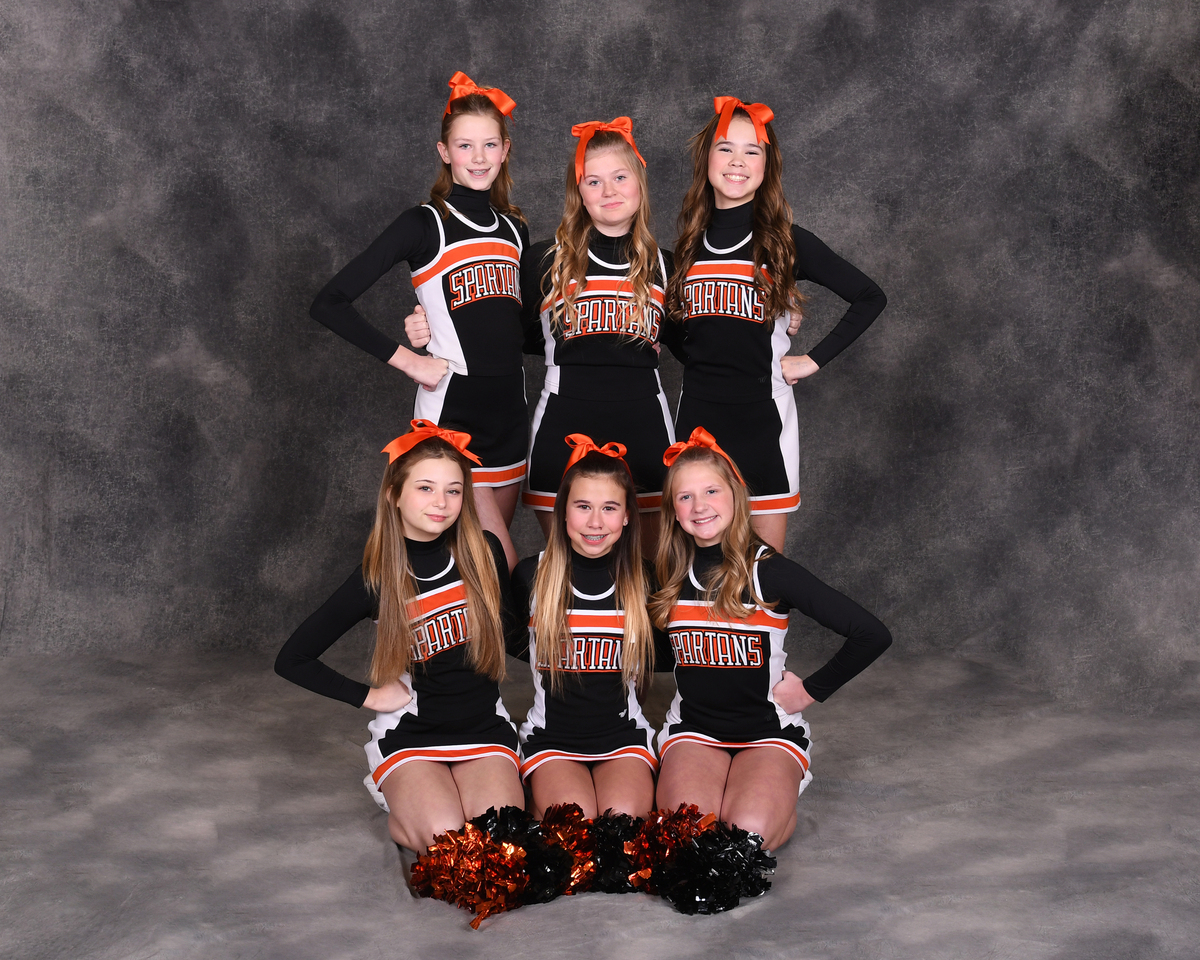 7th Grade Cheerleading Team